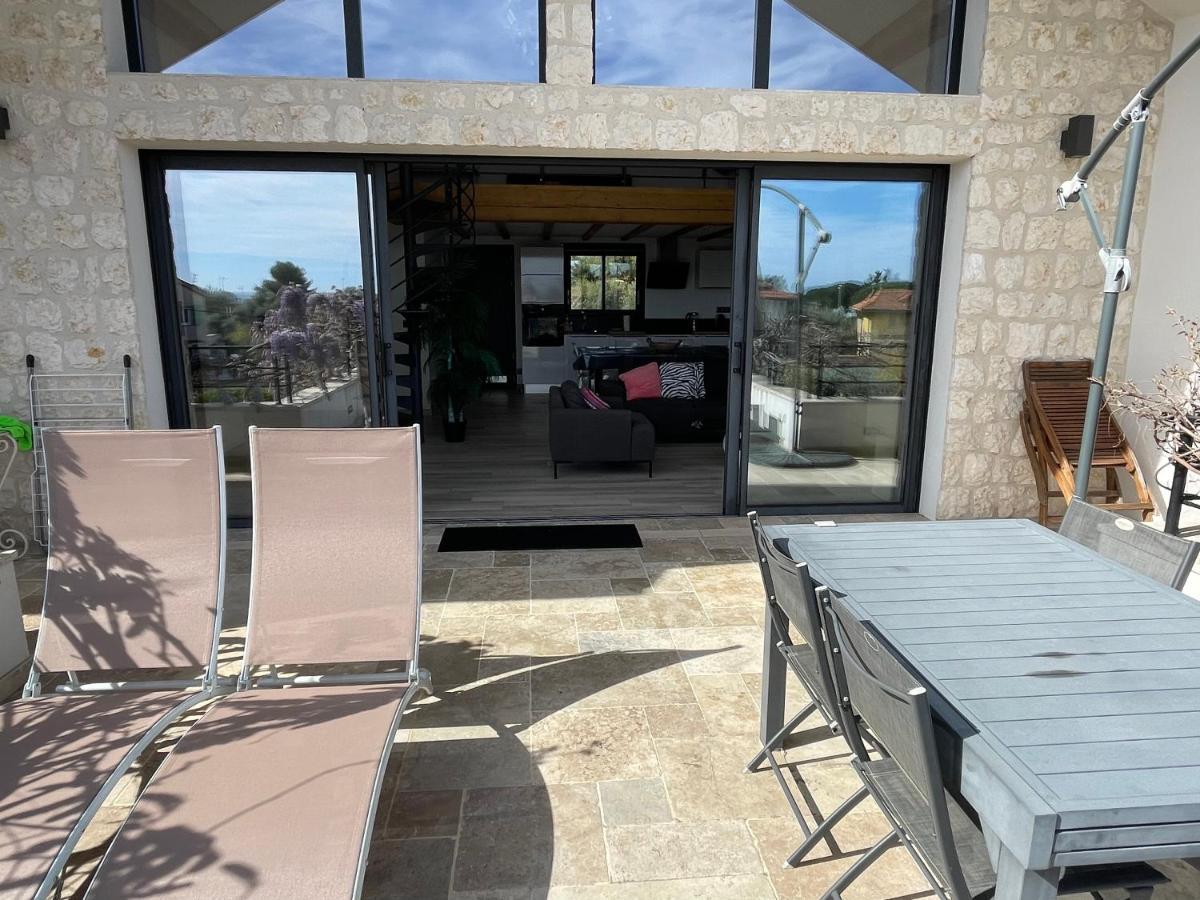 קאן סור מר Sublime Haut De Villa Apercu Mer /Hippodrome / מראה חיצוני תמונה